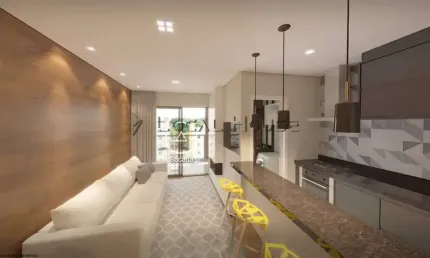 Apartamento 2 Quartos, 1 Vaga, no Residencial Mood Bacacheri