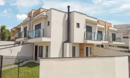 Casa de condomínio à venda em Curitiba, Atuba, com 3 quartos, 103,56m²