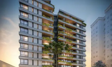Cobertura à venda em Curitiba, Batel, com 3 quartos, 428,14m²