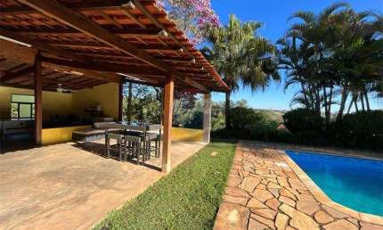 Chácara para Venda em Bragança Paulista, Parque Residencial Rosa do Sul, 3 dormitórios, 3 banheiros, 6 vagas