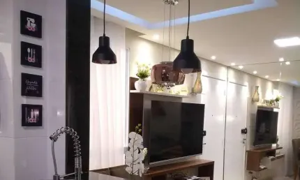 Apartamento mobiliado para venda em guarulhos, jardim nova cidade, 2 dormitórios, 1 banheiro, 1 vaga