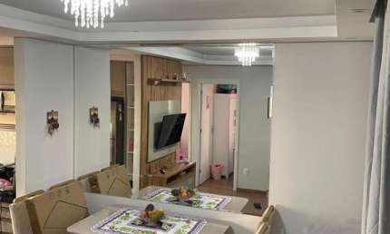Apartamento Mobiliado para Venda em Guarulhos, Jardim São Domingos, 2 dormitórios, 1 banheiro, 1 vaga