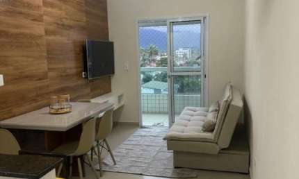 Apartamento para Venda em Praia Grande, Guilhermina, 1 dormitório, 1 banheiro, 1 vaga