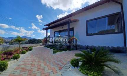 Casa Alto Padrão, 4 Quartos, Piscina e Sauna, Parque São Luiz, Teresópolis, RJ
