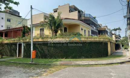 Casa 4 Quartos, Jardim, Frente ao Pq. Chico Mendes, Recreio, RJ
