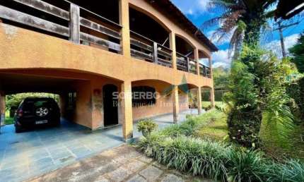 Casa com Quintal e Piscina, 750 m2, Albuquerque, Teresópolis