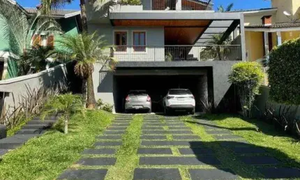 Casa com 3 dormitórios à venda, 300 m² por r$ 2.500.000,00 - jardim fazenda rincão - arujá/sp