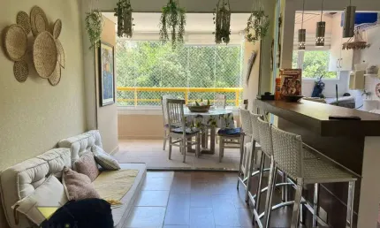 Apartamento com 2 dormitórios à venda, 69 m² por r$ 850.000,00 - jardim  são lourenço - bertioga/sp