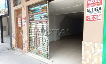 Loja de Rua para locação, com 120m² e 2 banheiros na Voluntários da Pátria - Santana.