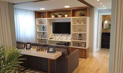 Apartamento de 122m², 3 suítes, 2 vagas, cozinha gourmet, próximo shopping Continental e CPTM.