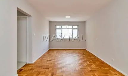 Studio de 32m² reformado, 1 banheiro, 1 vaga de garagem na região da consolação.