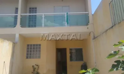 Sobrado à venda 120m² ,com 3 dormitórios, suítes e sala para 2 ambientes. Vila Nivi.