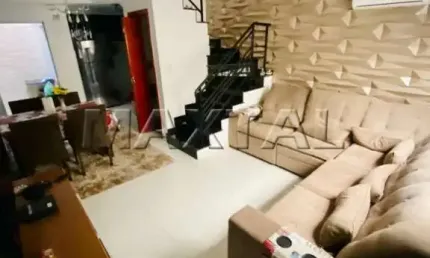 Sobrado 80M com 2 dormitórios , 2 suítes , 3 banheiros ,1 sala e 1 vaga - Parque Mandaqui