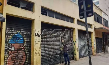Loja no centro da cidade para locação, com 250m² e 3 banheiros, em avenida movimentada.