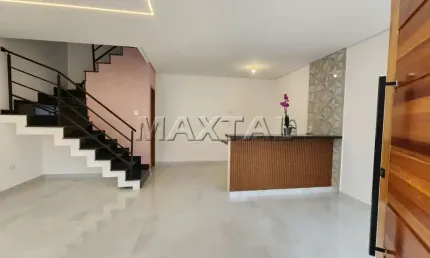 Sobrado à venda no parque vitória 110 m², 3 suítes e ambientes integrados