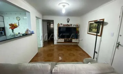 Apartamento em santana, de 75 m², com 2 dormitórios, sala ampla, 1 banheiro, cozinha e 1 vaga.