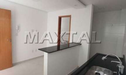 Apartamento novo no Parque do Mandaqui com 1 dormitório, sala com cozinha americana.