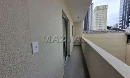 Apartamento para locação com 1 dormitório, sala, cozinha, área de serviço e terraço, em Santana.
