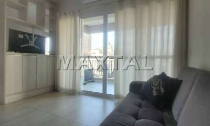 Apartamento em condomínio  com 1 dormitório, 1 suite, e 2 vagas - Santana