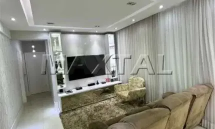 Apartamento de 107m² com 3 dormitórios, 3 suítes, 5 banheiros e 3 vagas, em santana.