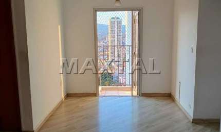 Apartamento 59m² para venda em Santana, andar alto, com 2 dormitórios e 1 vaga.