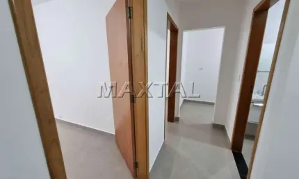 Apartamento todo reformado para locação na Luz, com 2 Quartos, sala cozinha banheiro e lavanderia.
