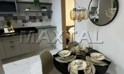 Apartamento duplex à venda com varanda, 1 dormitório, sala e cozinha. De 35m², em Santana.
