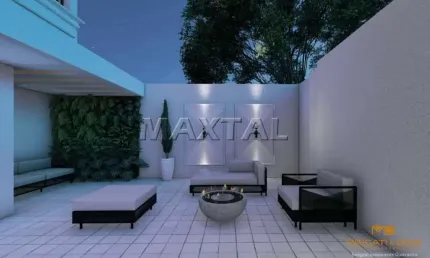Apartamento com 2 dormitórios, sala, cozinha e varanda em Perdizes. Entrega no 1 semestre de 2025.
