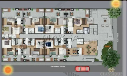 Apartamento com 2 dormitórios, sala, cozinha e varanda em perdizes. entrega no 1 semestre de 2025.