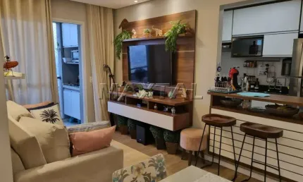 Apartamento de 61m² à venda na Vila Guilherme, 2 dormitórios, 2 banheiros, 2 vagas e lazer completo.