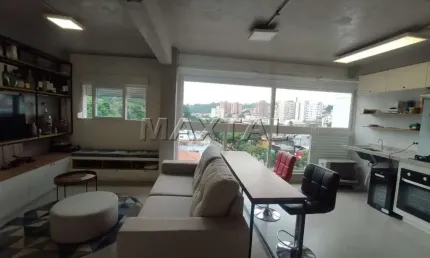 Studio à venda de 30m², com um dormitório, sala e cozinha.  jardim paraiso.