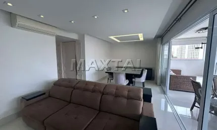 Apartamento à venda com 139m², 1 por andar, 3 suítes, 3 vagas e varanda gourmet em perdizes.