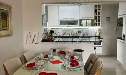 Apartamento à venda 3 quartos, Varanda e 2 vagas fixas - Santana, próximo a Brás Leme.