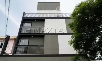 Apartamento com 2 quartos, 1 sala, cozinha americana e lavanderia com 43m², na vila mazzei.