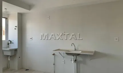 Apartamento 37,42m²  à venda na vila pauliceia. com 2 dormitórios, sala com varanda, 1 vaga