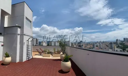 Apartamento 37,42m² à venda na vila pauliceia, com 2 dormitórios, sala com varanda