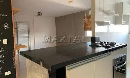 Apartamento 70m² à venda no Lauzane, 2 dormitórios, ar condicionado, vista para Serra e 2 vagas.