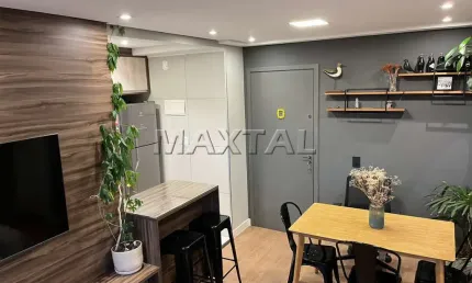 Apartamento à venda 45m² vila nova cachoerinha, 2 dormitórios, 1 banheiro, 1 vaga e lazer completo.