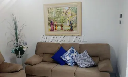 Sobrado com dois dormitórios,1 suíte, 1 sala ,cozinha, com 80 metros,em santana