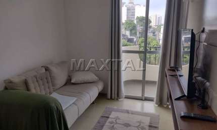 Apartamento para venda como  1 dormitório, 42m² com sacada  e vaga de garagem em Santana.