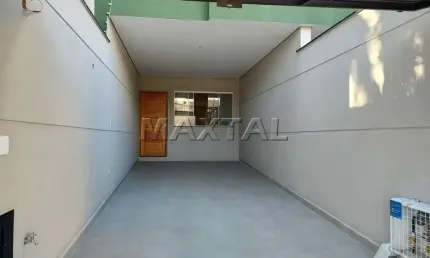Lançamento sobrado novo à venda na região do jardim são paulo, com 3 suítes e 2 vagas.