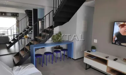 Cobertura Duplex 128m² com 3 dormitórios, sendo 2 suítes, 2 vagas. Vila Guilherme.