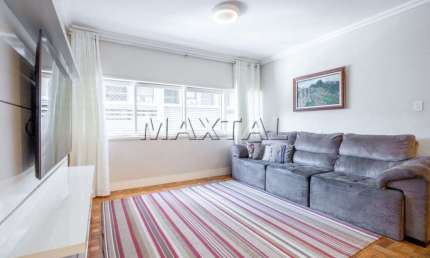 Apartamento à venda de 144m², com  3 dormitórios, 3 banheiros e 2 vagas, na Santa Cecília.