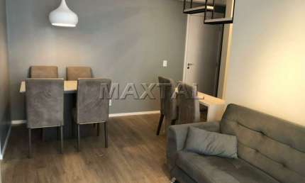 Apartamento para locação de 55m², com 2 dormitórios, sendo 1 suite no Bairro da Mooca.