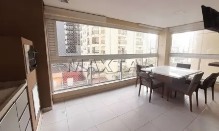Apartamento em Santana 129m² para alugar,  3 quartos, 4 banheiros, 3 vagas, lazer completo