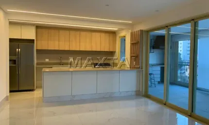 Apartamento 133m² alto padrão para alugar no jardim  são paulo. 3 quartos, 4 banheiros e 2 vagas.