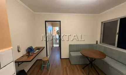 Apartamento à venda de 38m², com 1 dormitório e 1 vaga, na Bela Vista.