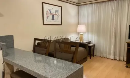 Flat Le Premier para venda com 1 vaga de garagem,  no Jardim Paulista.