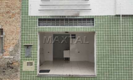 Loja em Santana para locação de 27m², com porta de aço