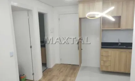 Apartamento novo para locação de 38m² 02 quartos, sacada e 1 vaga, na Vila Gomes